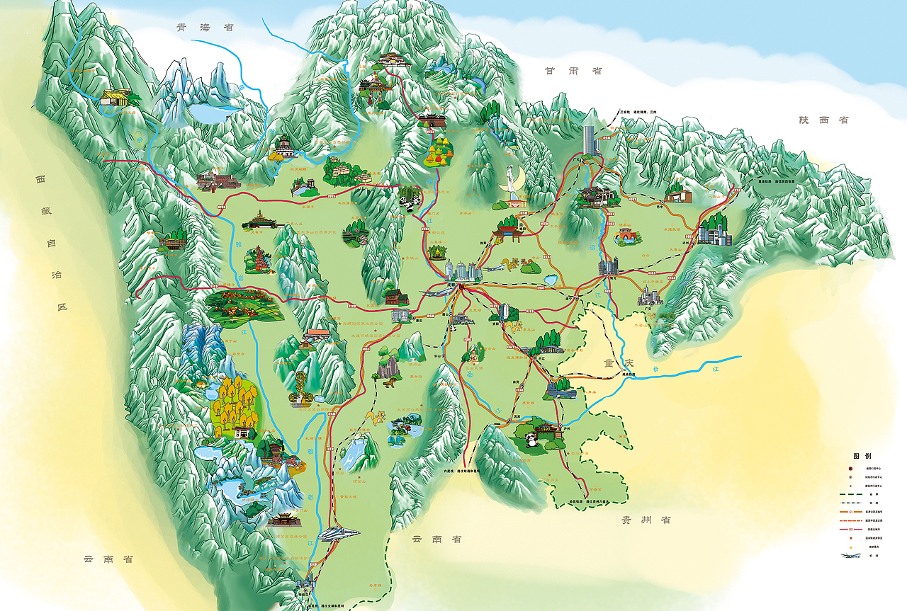 四川的魅力，天府之国的无限风采